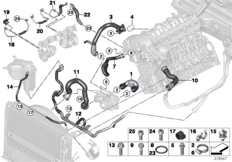 08 bmw 335xi compression test hose adapter|BMW E90 335i N55 3.0L Engine Heating & Cooling Hoses.